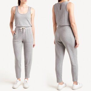 NWT Splendid Dune Jumpsuit Heather Gray XL